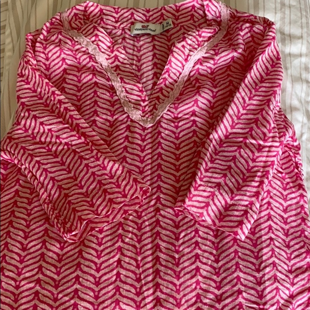 Vineyard Vines girls swim coverup Medium